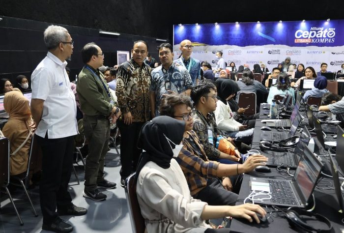 CHUTOGEL Hasil Pemilu Sementara Berdasarkan Kompas Quick Count