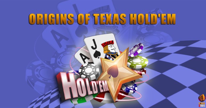 CHUTOGEL - Awal mula permainan Texas Hold'em dalam sejarah perjudian